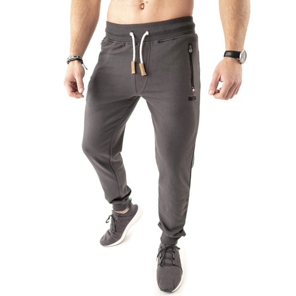 Mount Swiss Lange Jogginghose Herren Finn I Sweatpants I Freizeithose Männer Farbe anthrazit, Gr. XXL