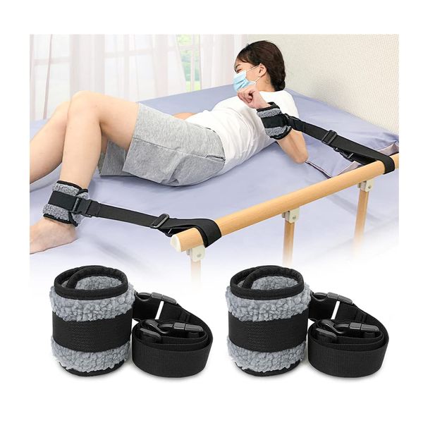 Zelen 2pcs Bed Limb Holders Hospital Bed Medical Restraints Patient Limb Holders for Hand, Feet, Ankle or Arm