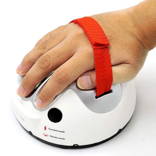 OUKEYI Micro Electric Shock Lie Detector, Shocking Liar Party Game Interesting True or Dare Game Lie Detector Joke Toys Polygraph Entertainment Shock Game