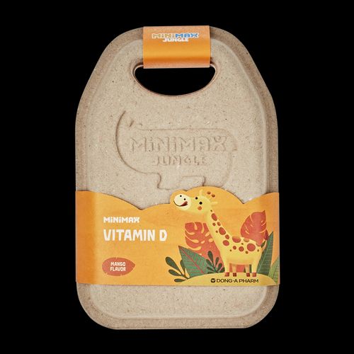 Dong-A Pharmaceutical Minimax Jungle Vitamin D 1 bottle (60 gummies)