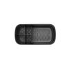 Brabantia Renew Collection Plastic Bathroom Caddy, Dark Grey, One Size