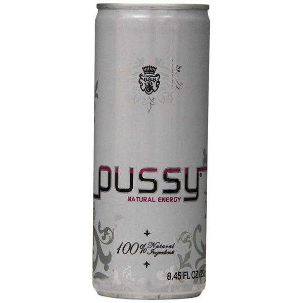 Pussy Natural Energy Drink 12 Pack