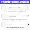 60PCS Face Lifting Patch Invisible V line Facelift Patch Tapes Bands Waterproof