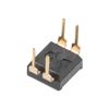sourcing map 5 Pcs Black DIP Switch Horizontal 1-2 Positions 2.54mm Pitch for Circuit Breadboards PCB