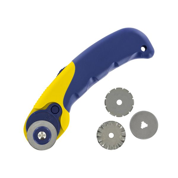 Modelcraft Rotary Cutter (45mm) with 3 x Spare Blades