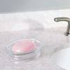 iDesign Franklin Bar Soap Dish for Bathroom Vanities, Kitchen Sink - Clear,45120