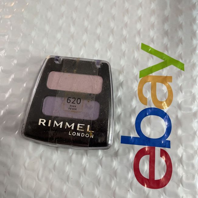 sealed 620 PINK FEVER Rimmel London colour rush Duo Eye Shadow