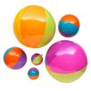 Fun Express Bulk 48 Pieces Bright Beach Ball Assortment Kit