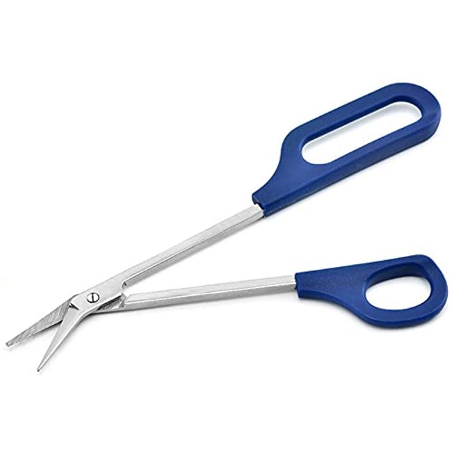 Long Reach Toenail Scissors :: long handle nail clippers