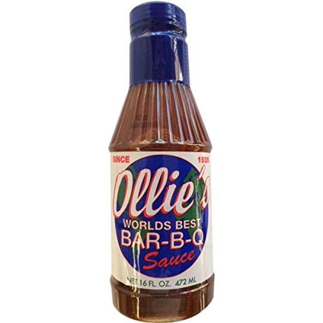 Ollies Original Worlds Best Bar-B-Q Sauce, 16 Ounce Bottle