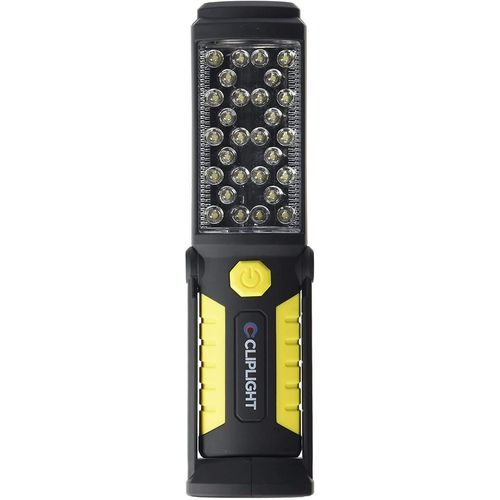 Cliplight Pivot Shockproof LED Magnetic Work Light and Flashlight, Black, 2 x 8.5 Inches - 24-458