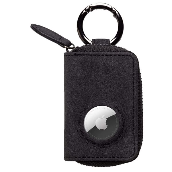 NATURALdesign Key Case, Smart Key Case, AirTag Compatible, Style (Black)