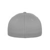 Flexfit Unisex Wooly Combed Baseballkappe, silver, S/M