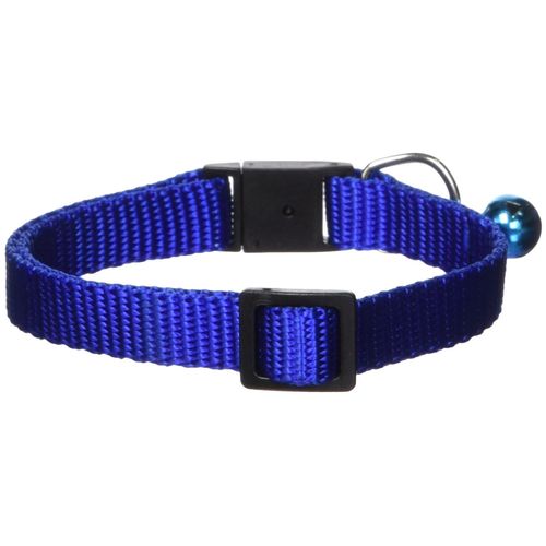 Guardian Gear Nylon Cat Collar, 8-12-Inch, Blue