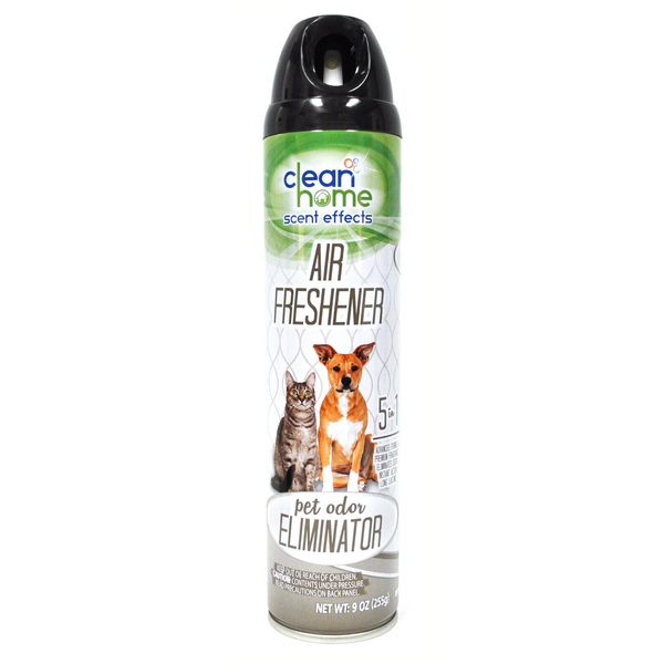 Clean Home Scent Effects Pet Odor Eliminator Air Freshener Spray