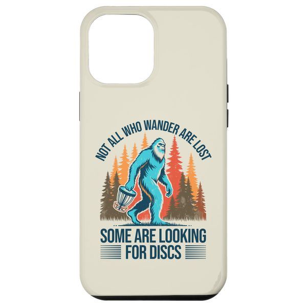 iPhone 12 Pro Max Disc Golfer Bigfoot Disc Golf Sasquatch Disc Golf Player Case