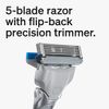 Schick Hydro Dry Skin Razor — Razor for Men with Dry Skin with 5 Razor Blades (Packaging / Color May Vary)