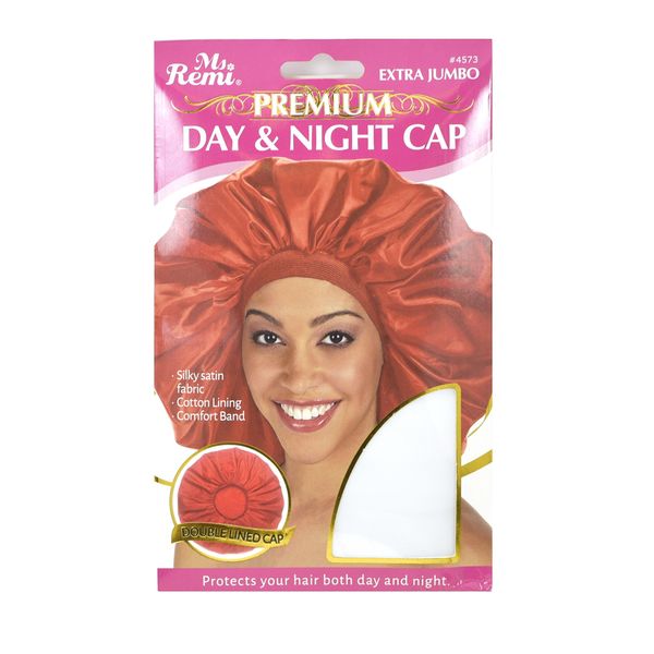 Annie Premium Jumbo Day & Night Cap White