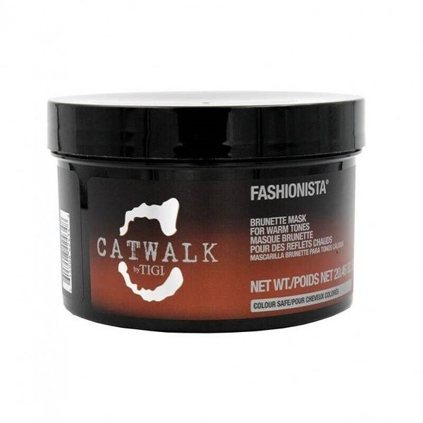 Tigi Catwalk Fashionista Brunette Mask For Warm Tones 20.46  Oz