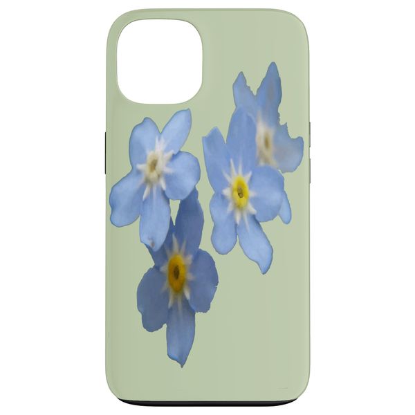 Forget Me Nots Romantic Blue Flowers Case for iPhone 13