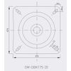 T Square Swivel Bracket 360 Degree Rotation Universal