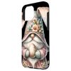 Hülle für iPhone 16 Pro Max Easter Gnome Rabbit Decor With Spring Flowers For Bunny Mom