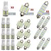 Combo White LED Car Interior Inside Light Dome Map Door License Plate Lights 20