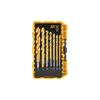 DEWALT Titanium Nitride Coated, 21-Piece (DW1361),Yellow Titanium Pilot Point Drill Bit Set