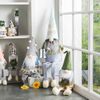 Mud Pie Spring Garden Dangle Leg Gnomes, 3 Piece Set, 8 1/2" x 4"