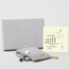 ACTUS Gift Catalog + Hand Cream Face Towel (Gray) Set (Packaged/Nokia Brown)