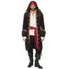Boland 74179 Pirate Jacket, Black-Gold, XXL