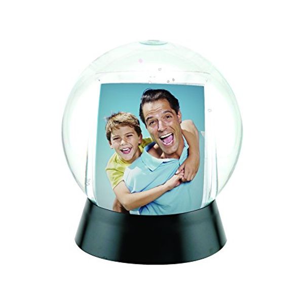 Photo Snow Globe with Black Base