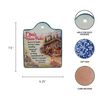 Opa's House Rules Ceramic Cheeseboard Trivet