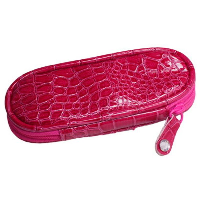 Four Diamonds Nipper Case for 1 Piece Croco Rose Cuticle Nipper Case  only by regular mail