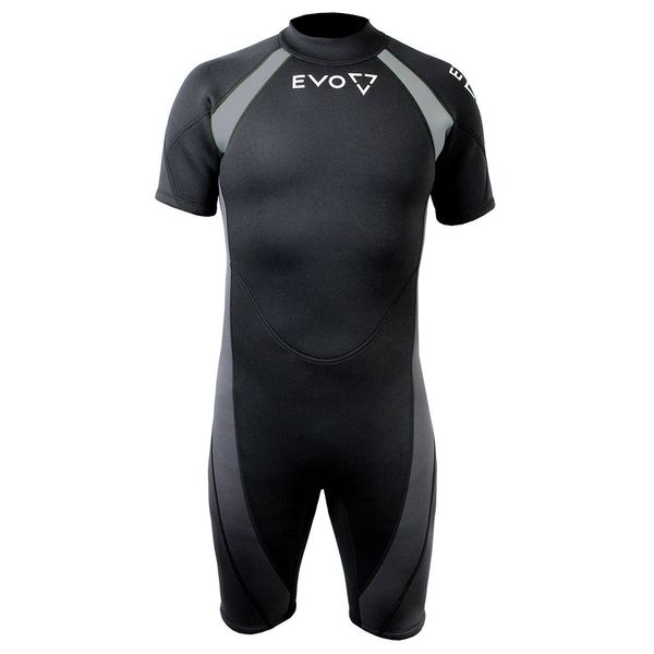 Evo 3mm Shorty Wetsuit (Men's) Medium Black