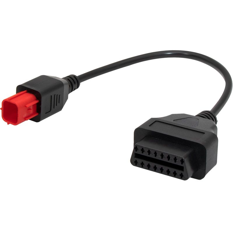 6 Pin OBD2 Adapter Cable, Euro5 6-pin Connector Suitable for Ya-maha ...