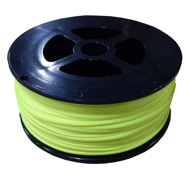 Bert's Custom Tackle Mast Line, 200-Feet/200-Pound, Hi Vis Yellow (MF3152)