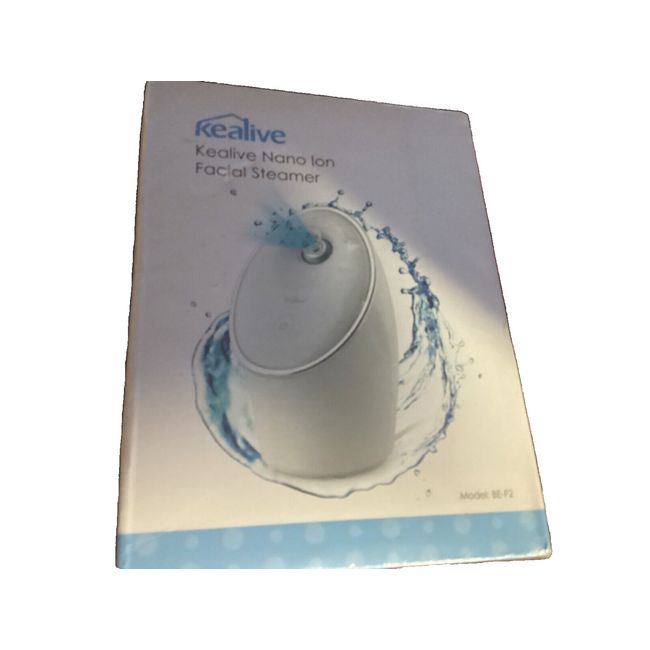 NIB Kealive Nano Ion Facial Steamer BE-F2 New Sealed