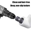 2PCS Pipe Thread Cutting Tool - Electric Drill Compatible PVC Pipe Threader Kit
