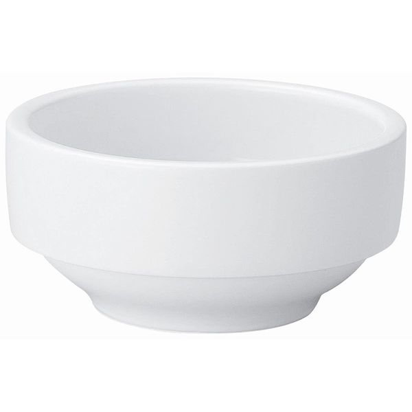 OGISO 171100000A100 Reinforced Porcelain, Helps Eat, Perfect for Baby Food, Easy to Scoop, 3.5 inches (9 cm), White