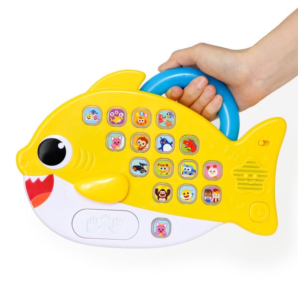 Baby Shark Melody Pad Sound Pad | Baby Shark Toys, Baby Shark Books | Learning & Education Toys | Interactive Baby Toys for Toddlers 1-3 | Gifts for Boys & Girls