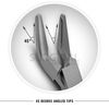 Blumenthal Bone Rongeur 45 Degree 4.5" Surgical Dental Instruments German Grade