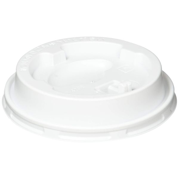 SMP-420E-LF Insulated Embossed Paper Cup Lid Lift Up Lid, White, 50 Count AMZ420ELF