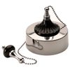 Deluxe 6Amp 2 Way Ceiling Switch Black and Chrome Feature