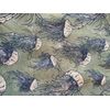 Pamper Yourself Now Green Jellyfish Design Scarf/wrap