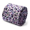 Frederick Thomas lilac purple pocket square with white pin spots
