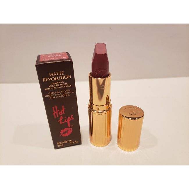 Charlotte Tilbury~Matte Revolution Luminous Modern Lipstick ~ Secret Salma~ NIB