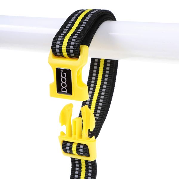 DOOG 'Clip It' Neoprene Dog Leash BOLT (Neon) - Extra Large