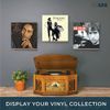Ilyapa Record Display Wall Mounted Shelf, 8 Pack
