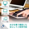 Elecom DC-DP60N Liquid Crystal Cleaning Tissues, Dry Type, Suitable for Devices That Hate Moisture, Made in Japan
